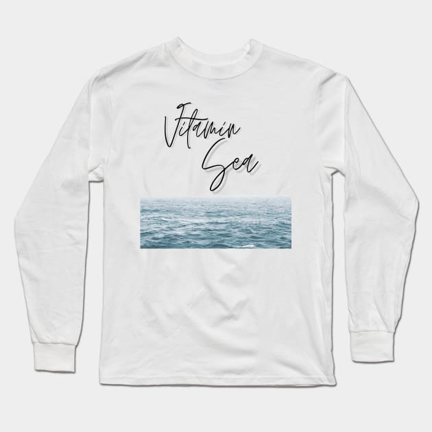 Vitamin Sea Long Sleeve T-Shirt by shesarebell